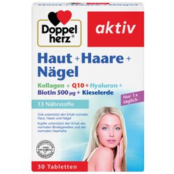 Doppelherz 62713 Haut+Haare+Nägel 30St 