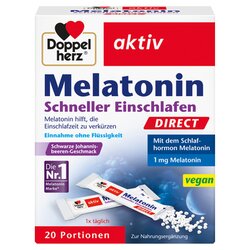 Doppelherz 26513 Melatonin Direct 20St 