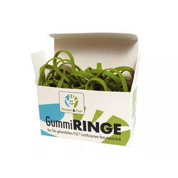 memo S6738 Gummiring Green&Fair 140x4mm 120St