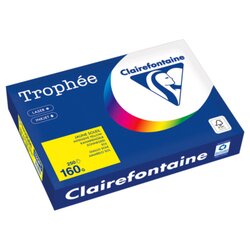 Clairefontaine 1029PC Kopierpapier A4 160g kanariengelb 250Bl