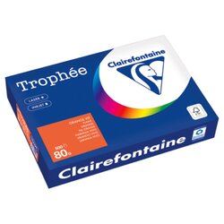 Clairefontaine 1761PC Kopierpapier A4 80g orange 500Bl