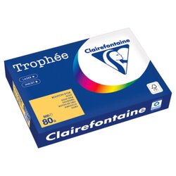 Clairefontaine 1780PC Kopierpapier A4 80g goldgelb 500Bl