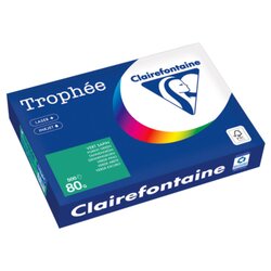 Clairefontaine 1783PC Kopierpapier A4 80g tannengrün 500Bl