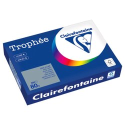 Clairefontaine 1993PC Kopierpapier A4 80g stahlgrau 500Bl