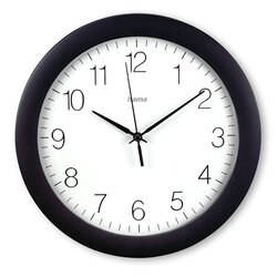 Hama 00185871 Wanduhr Teneriffa 30cm sw 