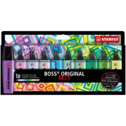 STABILO® 70/10-2-20 Textmarker BOSS ORIGINAL kalt sort 10St