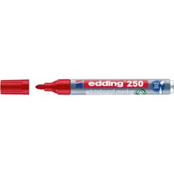 edding 4-250002 Boardmarker 250 1,5-3mm Rundspitze nachfüllbar rt