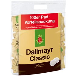 Dallmayr 145000000 Kaffeepad Classic 100 St./Pack.