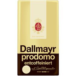 Dallmayr 137 000 000 Kaffee prodomo 137000000 entkoffeiniert gemahlen 500g