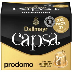 Dallmayr 111039000 Kaffeekapsel capsa Prodomo XXL 39 St./Pack.