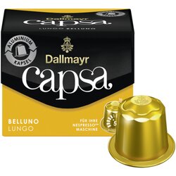 Dallmayr 105000000 Kaffeekapsel capsa Lungo Belluno 10 St./Pack.