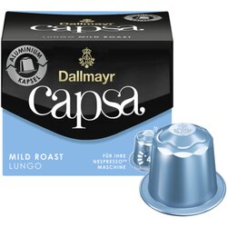 Dallmayr 110000000 Kaffeekapsel capsa Lungo Mild Roast 10 St./Pack.
