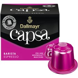 Dallmayr 101000000 Kaffeekapsel capsa Barista 10 St./Pack.