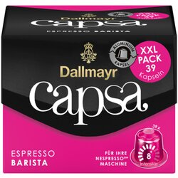 Dallmayr 101039000 Kaffeekapsel capsa Barista XXL 39 St./Pack.