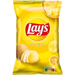 Lays® 614389 Chips Gesalzen 9x150g 