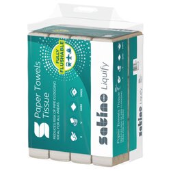Satino by WEPA 278071 Papierhandtuch Liquify 2lg V-Falz 15x268Bl.