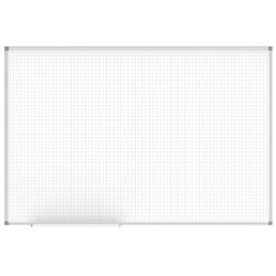 MAUL 6466084 Whiteboard MAULstandard Raster 20x20mm 100x150cm gr