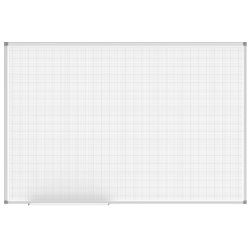 MAUL 6465884 Whiteboard MAULstandard Raster 10x10mm 100x150cm gr