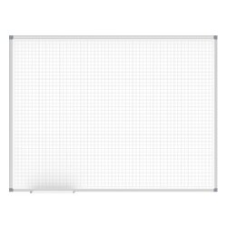 MAUL 6465684 Whiteboard MAULstandard Raster 20x20mm 90x120cm gr