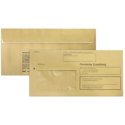 RNK Verlag 2044 Zustellungsumschlag  DL 80g innen mF ge