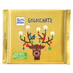 Ritter Sport 519E Schokolade Goldschatz 145g