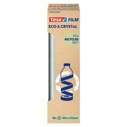 tesa® 59048-00000-00 Klebefilm eco&cristal 15mmx10m 10St