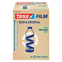 tesa® 59047-00000-00 Klebefilm eco&cristal 66x19mm 8St