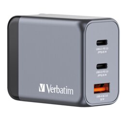 Verbatim 32201 Ladegerät 65W 3Ports 