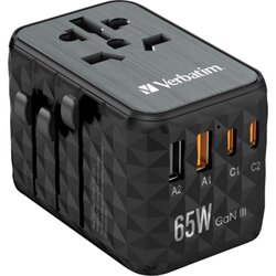 Verbatim 32120 Ladegerät Universal Travel 65W 