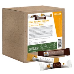 Hellma 60125300 Mini Zucker-Sticks 150x2,5g 