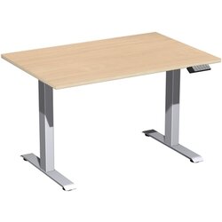 Geramöbel S-08J1208-BS Tisch Elevate Basic 1200x800x730-1230 si/bu