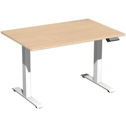 Geramöbel S-08J1208-BW Tisch Elevate Basic 1200x800x730-1230 ws/bu