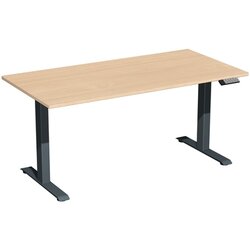 Geramöbel S-08J1608-BA Tisch Elevate Basic 1600x800x730-1230 an/bu