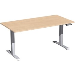 Geramöbel S-08J1608-BS Tisch Elevate Basic 1600x800x730-1230 si/bu