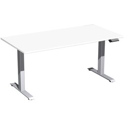 Geramöbel S-08J1608-WS Tisch Elevate Basic 1600x800x730-1230 si/ws