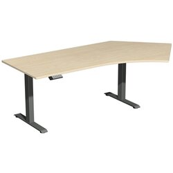Geramöbel S-08J1616-AA Tisch Elevate Basic 135 re 2166x1130x730-1230 an/ah