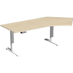 Geramöbel S-08J1616-AW Tisch Elevate Basic 135 re 2166x1130x730-1230 ws/ah
