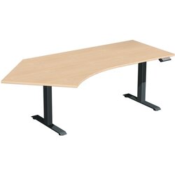Geramöbel S-08J1616-BA Tisch Elevate Basic 135 re 2166x1130x730-1230 an/bu