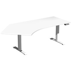 Geramöbel S-08J1615-WW Tisch Elevate Basic 135 li 2166x1130x730-1230 ws/ws