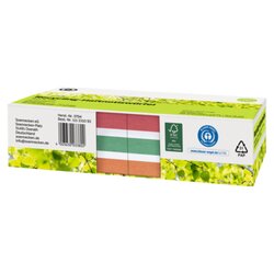 Soennecken 5794 Haftnotizwürfel oeco RC 400Bl farbig 2St