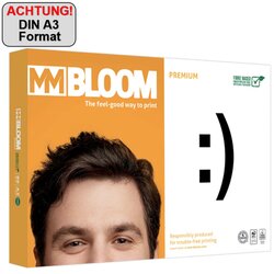 MM BLOOM 9938B80B Kopierpapier Premium A3 80g 500Bl
