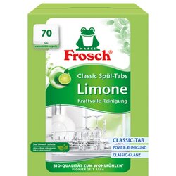 Frosch 116335 Classic Spül-Tabs Limone 70St 