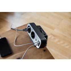brennenstuhl® Tischsteckdosenleiste estilo Duplex