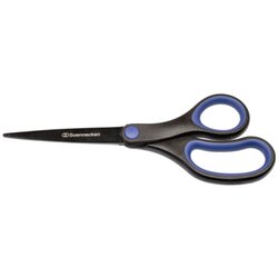 Soennecken 3439 Schere 20,4cm Softgrip sw/bl 