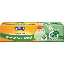 Swirl 205615 Müllsack Bioabfall Folie 10l 10St