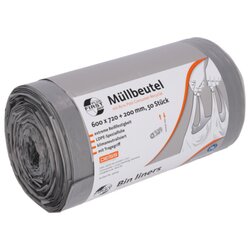FIRST PLUS 34045 Müllsack 60l gr 50St 