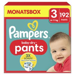 Pampers 40710678 Pants Baby Dry Gr.3 Midi 192St.