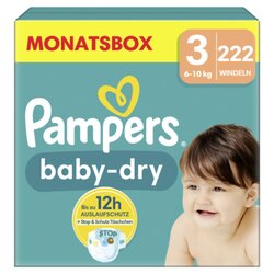 Pampers 40785003 Windel Baby Dry Gr.3 Midi 222St.