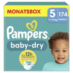 Pampers 40785089 Windel Baby Dry Gr.5 Junior 174St.