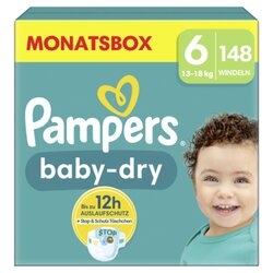 Pampers 40785133 Windel Baby Dry Gr.6 Extra Large 148St.
